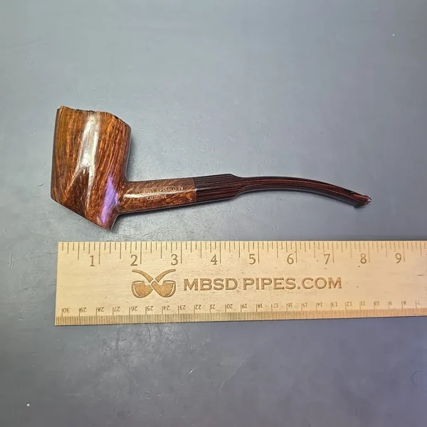 James Upshall Empire Series Executive XXL Smooth Poker w/ Cumberland Estate Briar Pipe, Unsmoked - Image 11