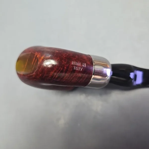 Savinelli Dry System 620 Smooth Oom Paul Estate Briar Pipe, Italian Estates, 6mm - Image 11