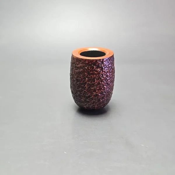 Savinelli Bing's Favorite Rusticated Billiard Estate Briar Pipe, Italian Estates, 6mm - Image 3