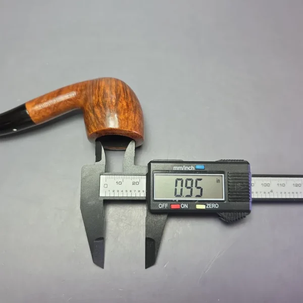 Dunhill 1980 Dead Root 2 Star XL Smooth Bent Estate Briar Pipe, English Estates - Image 9
