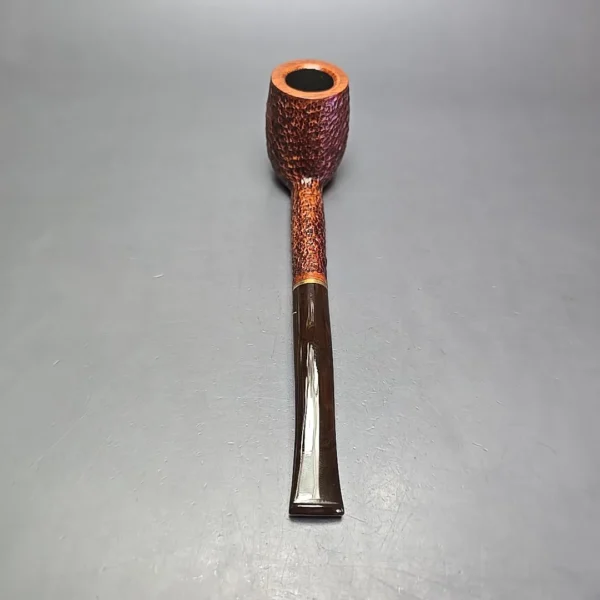 Savinelli Bing's Favorite Rusticated Billiard Estate Briar Pipe, Italian Estates, 6mm - Image 5