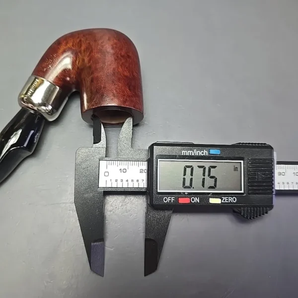 Savinelli Dry System 620 Smooth Oom Paul Estate Briar Pipe, Italian Estates, 6mm - Image 14