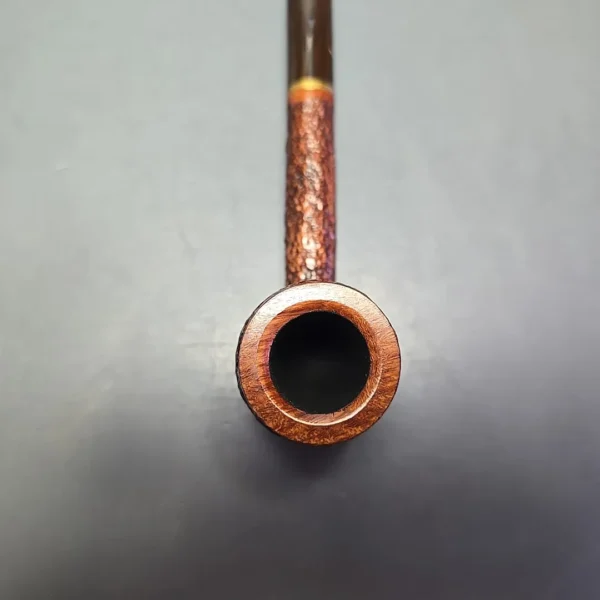 Savinelli Bing's Favorite Rusticated Billiard Estate Briar Pipe, Italian Estates, 6mm - Image 6