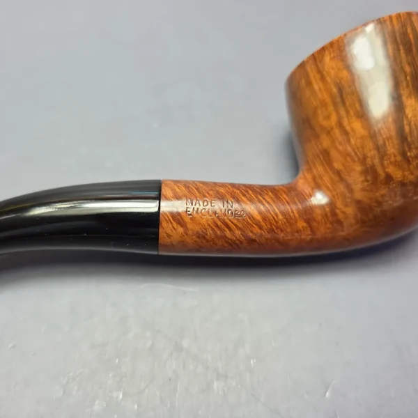 Dunhill 1980 Dead Root 2 Star XL Smooth Bent Estate Briar Pipe, English Estates - Image 11