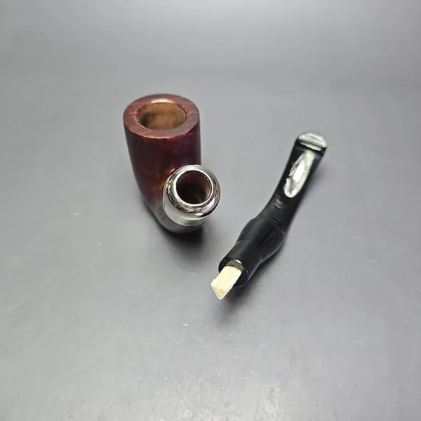 Savinelli Dry System 620 Smooth Oom Paul Estate Briar Pipe, Italian Estates, 6mm - Image 15