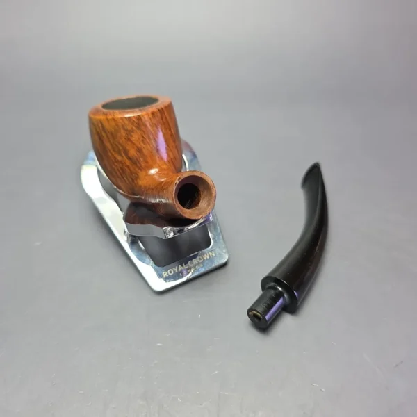 Dunhill 1980 Dead Root 2 Star XL Smooth Bent Estate Briar Pipe, English Estates - Image 12