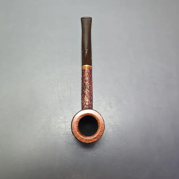 Savinelli Bing's Favorite Rusticated Billiard Estate Briar Pipe, Italian Estates, 6mm - Image 8