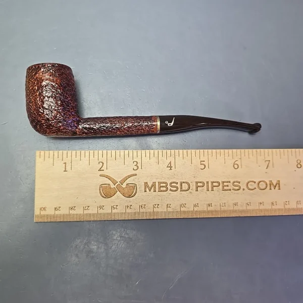 Savinelli Bing's Favorite Rusticated Billiard Estate Briar Pipe, Italian Estates, 6mm - Image 11