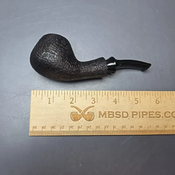 Tsuge Kaga 901 Sandblasted Volcano Estate Briar Pipe, Japanese Estates - Image 11