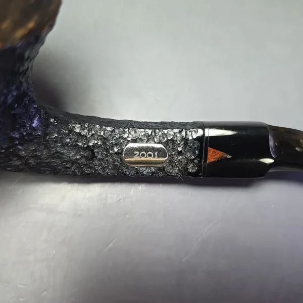 Butz Choquin Millesime 2001 Partially Rusticated Dublin Estate Briar Pipe, French Estates - Image 12