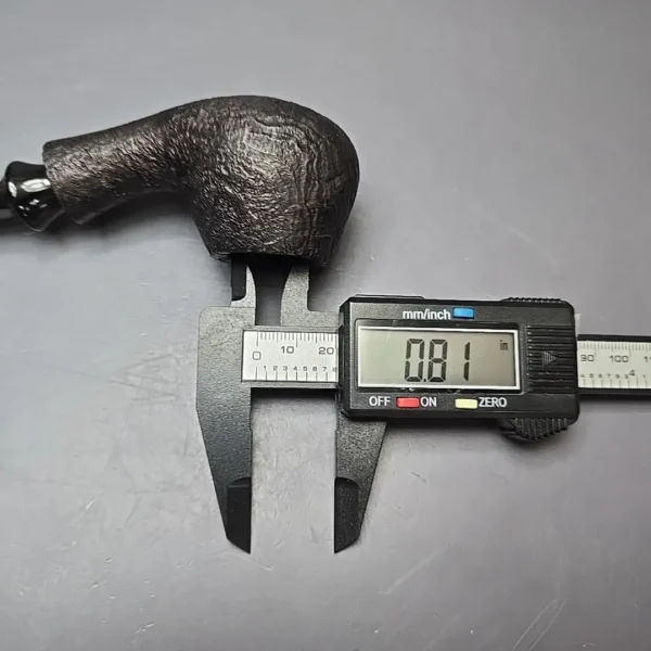 Tsuge Kaga 901 Sandblasted Volcano Estate Briar Pipe, Japanese Estates - Image 12