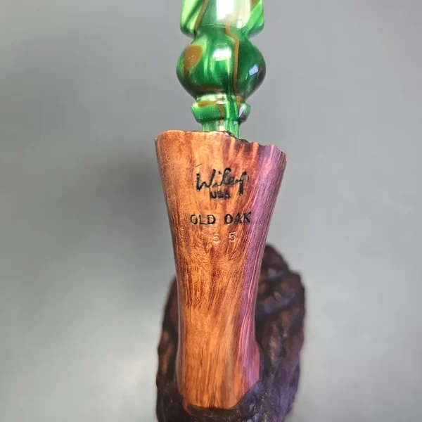 Randy Wiley Old Oak 55 Rusticated Freehand Estate Briar Pipe, American Estates - Image 10