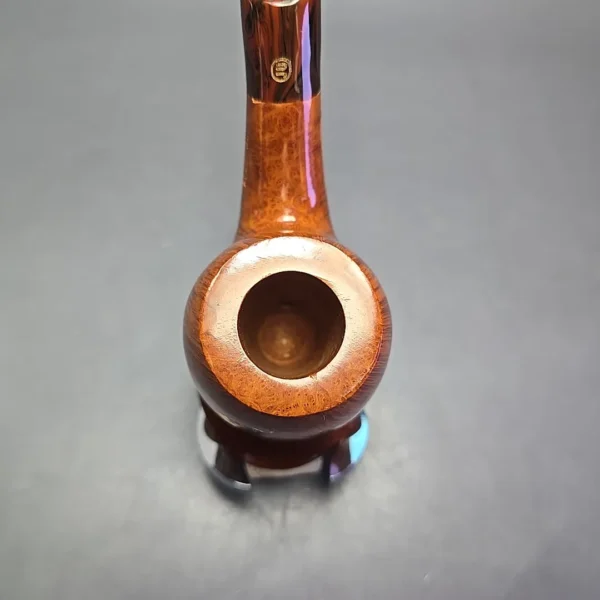 James Upshall Empire Series Executive Magnum Smooth Cup and Saucer Estate Briar Pipe, Unsmoked - Image 6