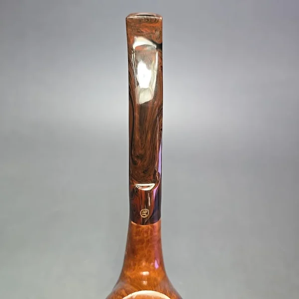 James Upshall Empire Series Executive Magnum Smooth Cup and Saucer Estate Briar Pipe, Unsmoked - Image 7