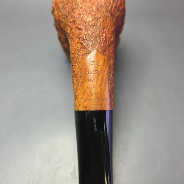 Ardor Urano Giant Rusticated Magnum Billiard Estate Briar Pipe, Italian Estates - Image 8