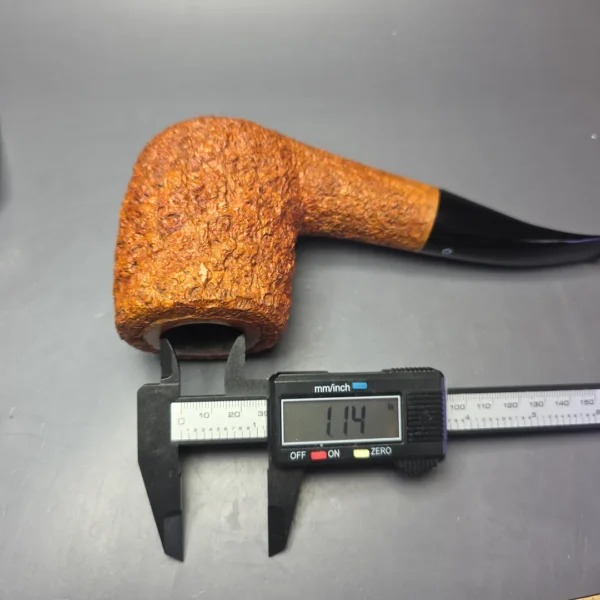 Ardor Urano Giant Rusticated Magnum Billiard Estate Briar Pipe, Italian Estates - Image 10