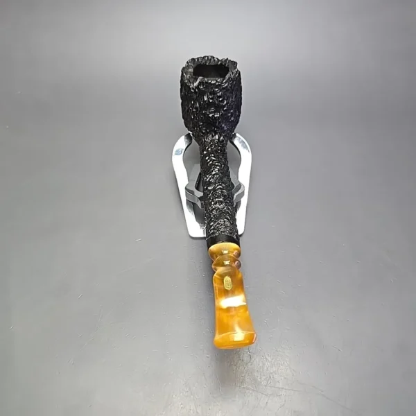 Jobey Stromboli Extra E72 Rusticated Canadian Estate Briar Pipe, Other Estates - Image 5