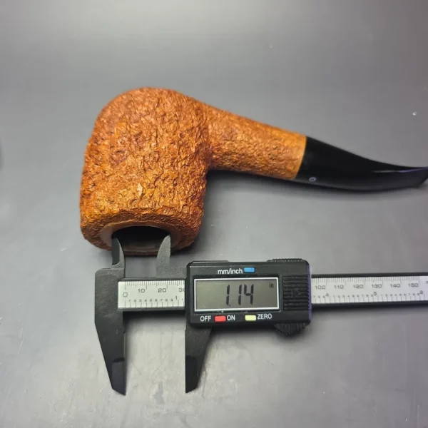 Ardor Urano Giant Rusticated Magnum Billiard Estate Briar Pipe, Italian Estates - Image 11