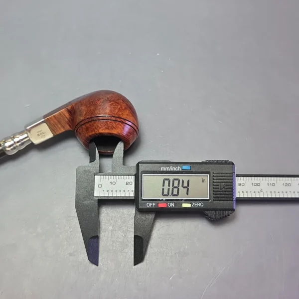 Dunhill 1992 Bruyere 3108 Smooth Bulldog w/ Silver Spigot Estate Briar Pipe, English Estates - Image 12