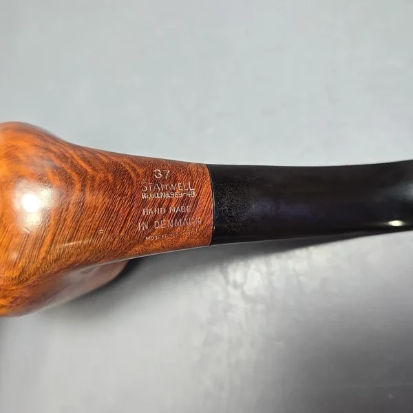 Stanwell Reg Era (c. 1960s-70s) Hand Made 37 Smooth Volcano Estate Briar Pipe, Danish Estates - Image 9