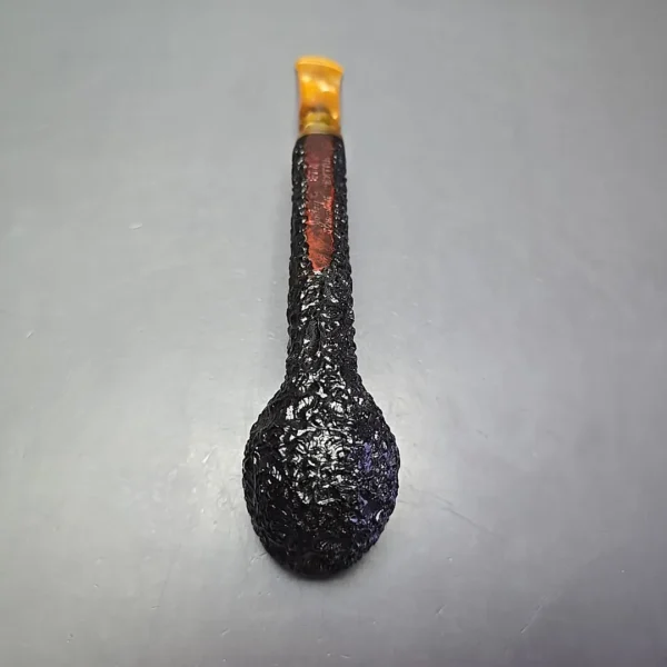 Jobey Stromboli Extra E72 Rusticated Canadian Estate Briar Pipe, Other Estates - Image 9