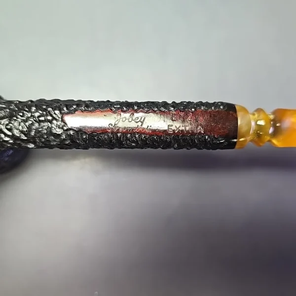 Jobey Stromboli Extra E72 Rusticated Canadian Estate Briar Pipe, Other Estates - Image 10