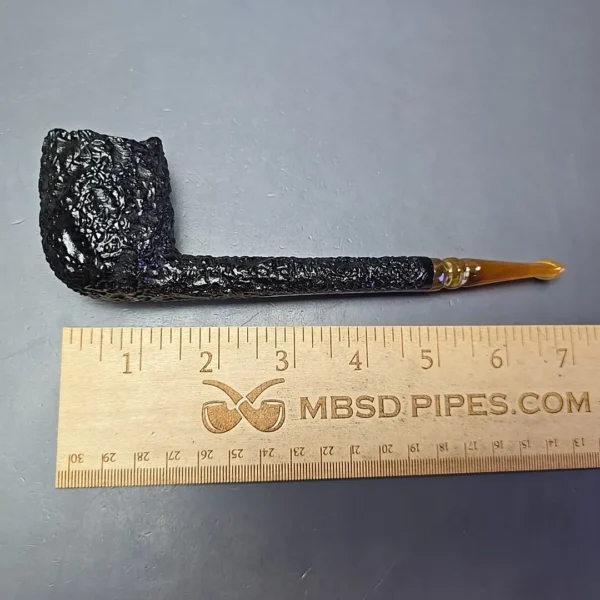Jobey Stromboli Extra E72 Rusticated Canadian Estate Briar Pipe, Other Estates - Image 11