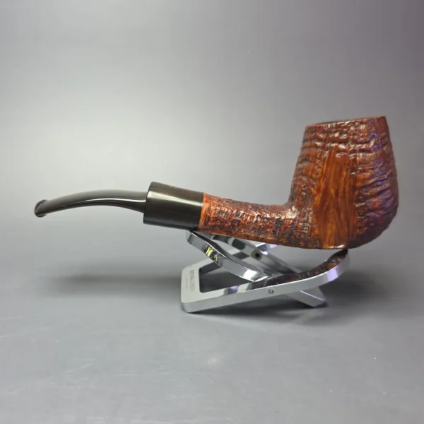 Ben Wade (Preben Holm) Prominence A2 Partially Sandblasted Volcano Estate Briar Pipe, Danish Estates - Image 4