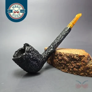 Jobey Stromboli Extra E72 Rusticated Canadian Estate Briar Pipe, Other Estates