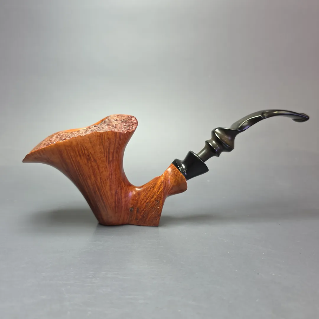 Preben Holm Private Collection C Smooth Freehand Estate Briar Pipe, Danish Estates - Image 2