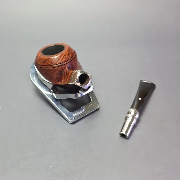 Dunhill 1992 Bruyere 3108 Smooth Bulldog w/ Silver Spigot Estate Briar Pipe, English Estates - Image 13