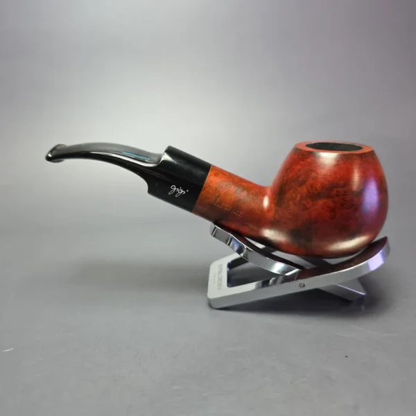 Gigi Elegance 095 Smooth Author Estate Briar Pipe, Unsmoked, 9mm - Image 4