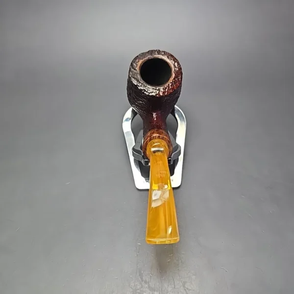 Neerup Selection Sandblasted Bent Billiard Estate Briar Pipe, Danish Estates - Image 5