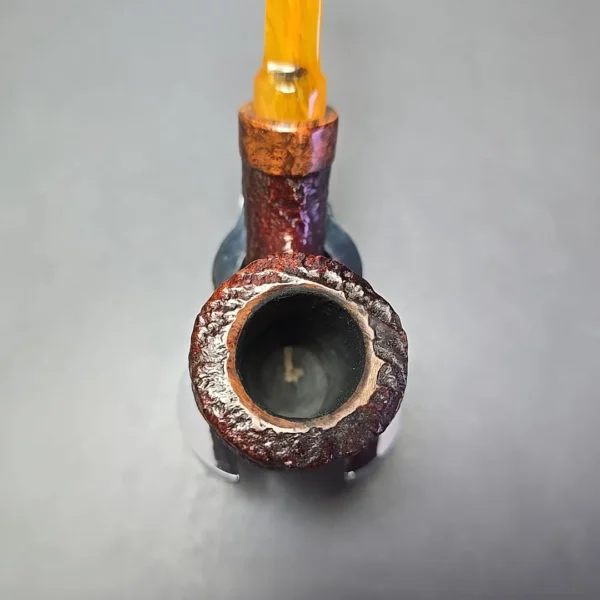 Neerup Selection Sandblasted Bent Billiard Estate Briar Pipe, Danish Estates - Image 6