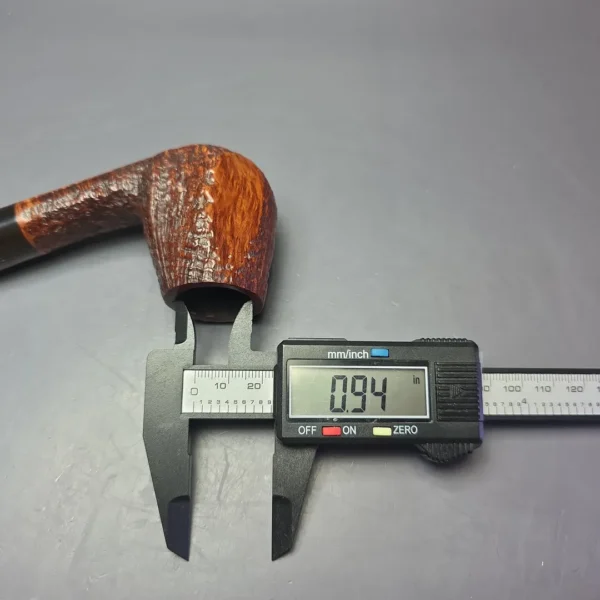 Ben Wade (Preben Holm) Prominence A2 Partially Sandblasted Volcano Estate Briar Pipe, Danish Estates - Image 11
