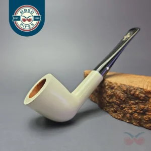 Kaywoodie White Briar 45C Smooth Dublin Estate Briar Pipe, Unsmoked