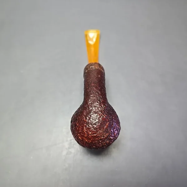 Neerup Selection Sandblasted Bent Billiard Estate Briar Pipe, Danish Estates - Image 9