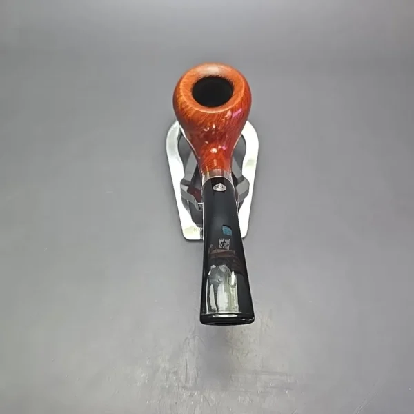 Thomas Cristiano Metamorfosi A505 Smooth Pear w/ Silver Estate Briar Pipe, Italian Estates - Image 5