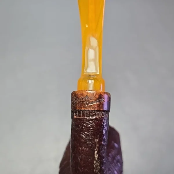 Neerup Selection Sandblasted Bent Billiard Estate Briar Pipe, Danish Estates - Image 10