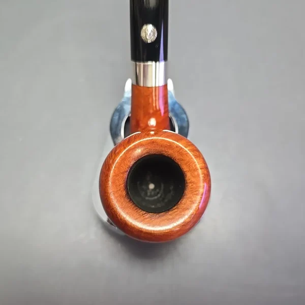 Thomas Cristiano Metamorfosi A505 Smooth Pear w/ Silver Estate Briar Pipe, Italian Estates - Image 6