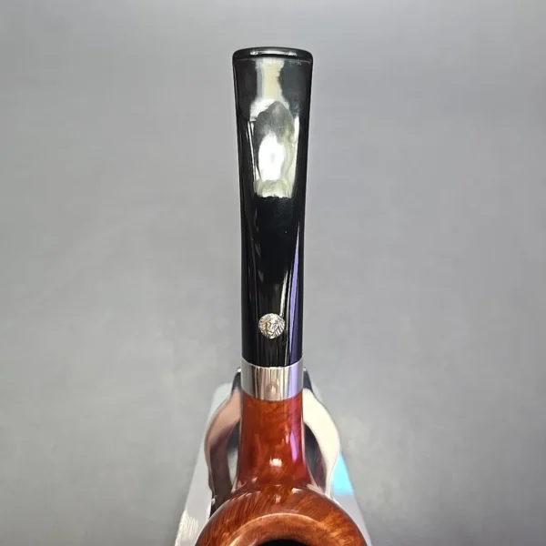 Thomas Cristiano Metamorfosi A505 Smooth Pear w/ Silver Estate Briar Pipe, Italian Estates - Image 7