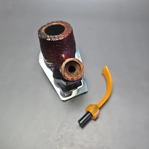 Neerup Selection Sandblasted Bent Billiard Estate Briar Pipe, Danish Estates - Image 13