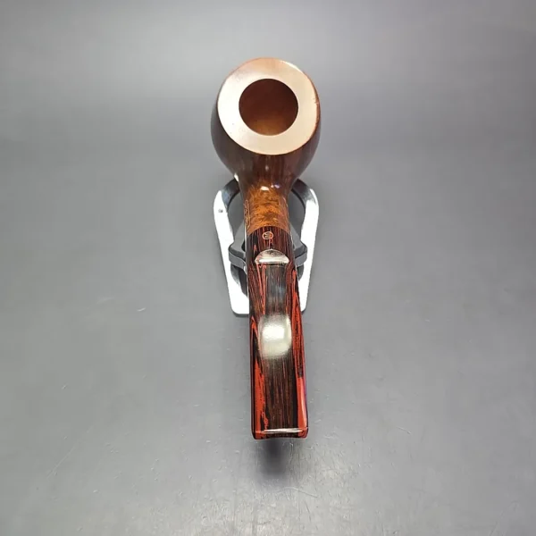 James Upshall Empire Series Old England XXL Smooth Bent w/ Cumberland Estate Briar Pipe, Unsmoked - Image 5