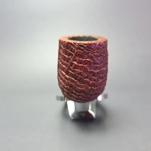 Jody Davis 2015 Friar A Sandblasted Billiard w/ Mammoth Estate Briar Pipe, American Estates - Image 3