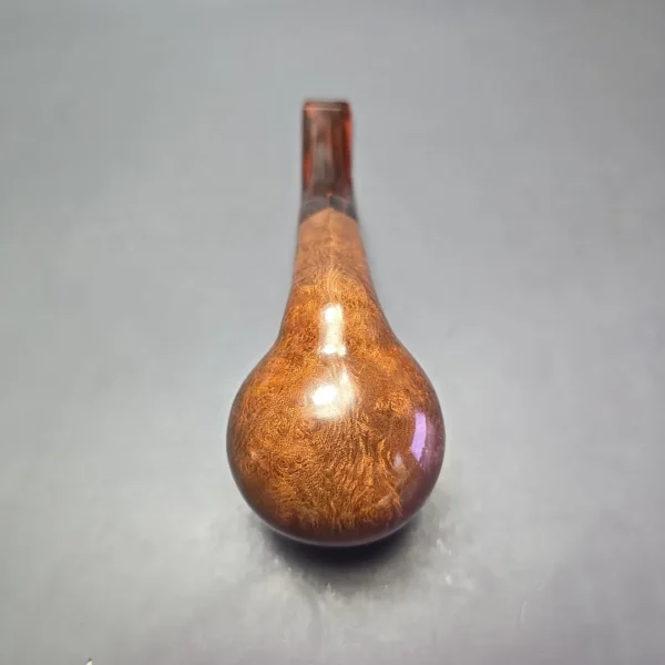 James Upshall Empire Series Old England XXL Smooth Bent w/ Cumberland Estate Briar Pipe, Unsmoked - Image 9