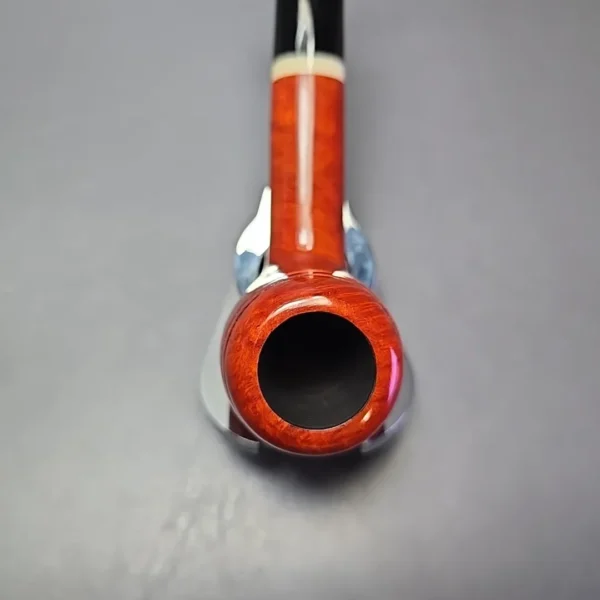 Chacom Artisan 409 Smooth Rhodesian Billiard Estate Briar Pipe, Unsmoked - Image 7