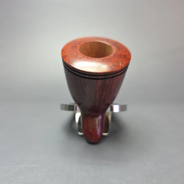 Ser Jacopo Calumet 03 Smooth Cavalier w/ Silver Estate Briar Pipe, Unsmoked - Image 4