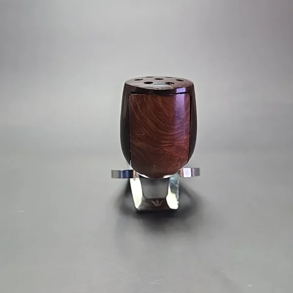 Mastercraft Sparkroof Smooth Billiard w/ Wind Cap Estate Briar Pipe, French Estates - Image 3