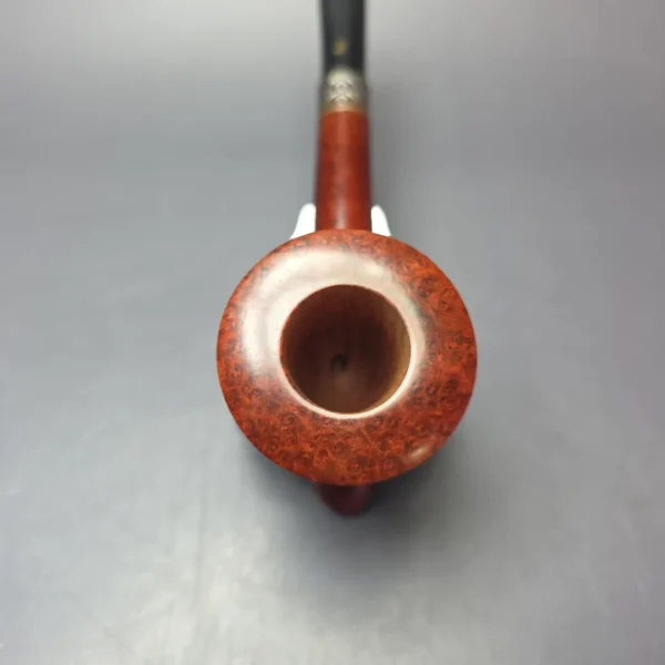 Ser Jacopo Calumet 03 Smooth Cavalier w/ Silver Estate Briar Pipe, Unsmoked - Image 6