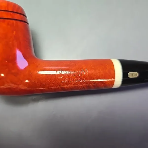 Chacom Artisan 409 Smooth Rhodesian Billiard Estate Briar Pipe, Unsmoked - Image 11